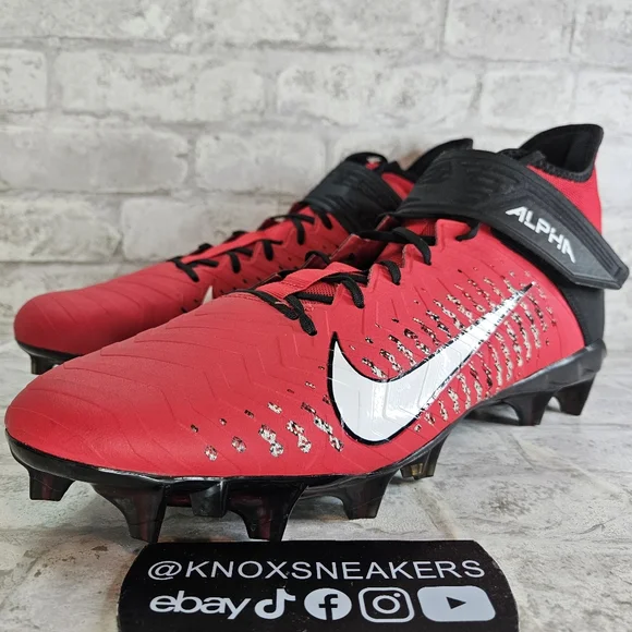 Nike | Shoes | Nike Alpha Menace Pro 2 Mid Red Football  display picture 1